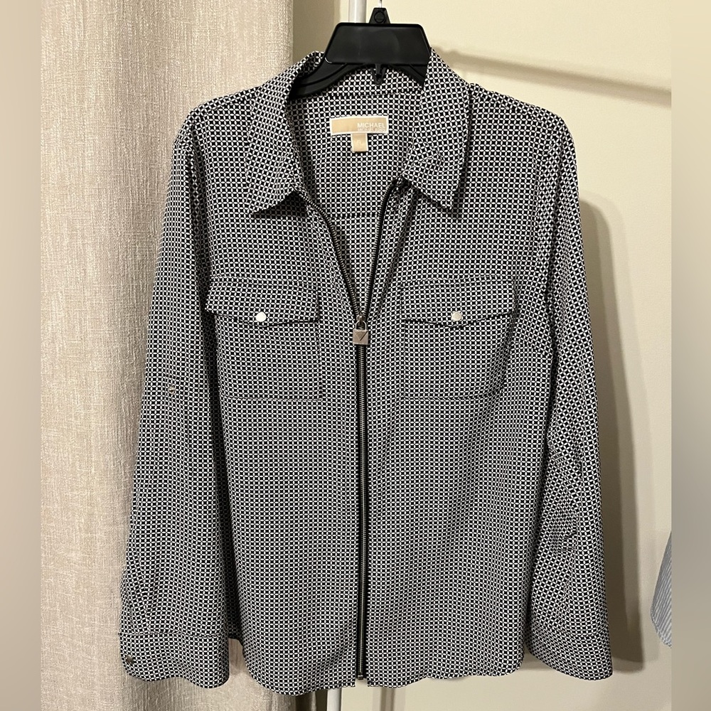Full zip blouse Michael Kors